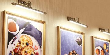 Những lưu ý trước khi lắp đèn soi tranh