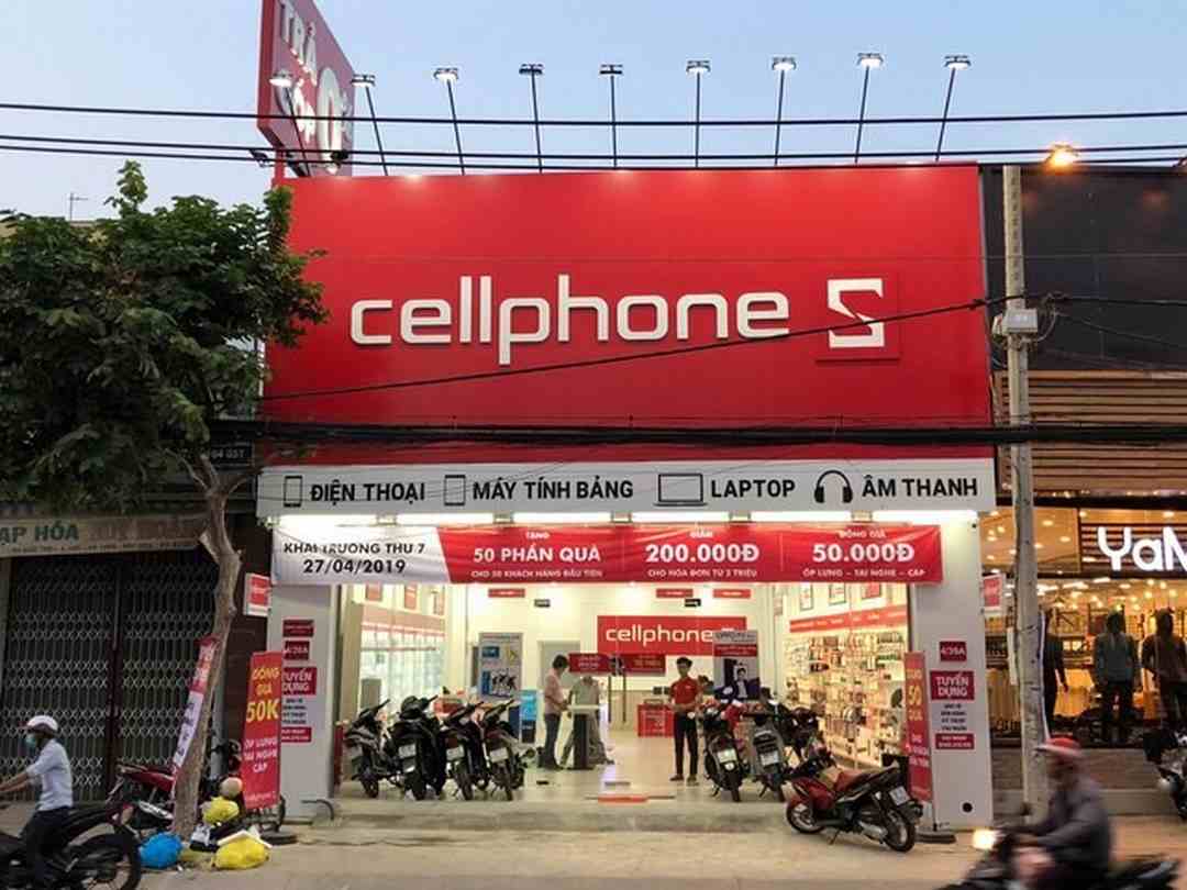 Hệ thống cửa hàng điện thoại Cellphones