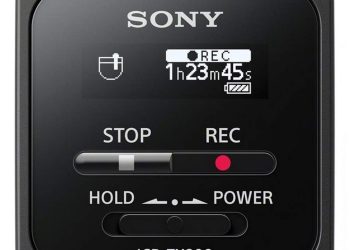 Máy ghi âm Sony ICD-TX800 sở hữu thiết kế nhỏ nhẹ, sang trọng