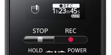 Máy ghi âm Sony ICD-TX800 sở hữu thiết kế nhỏ nhẹ, sang trọng