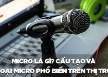 Mic USB kết nối trực tiếp với máy tính thông qua cổng USB