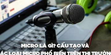 Mic USB kết nối trực tiếp với máy tính thông qua cổng USB